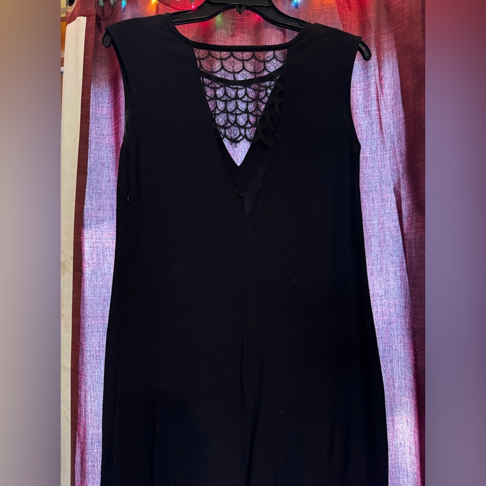 SANDRO black mini dress